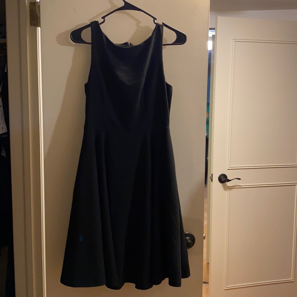 Lulus Black Skater Dress Medium